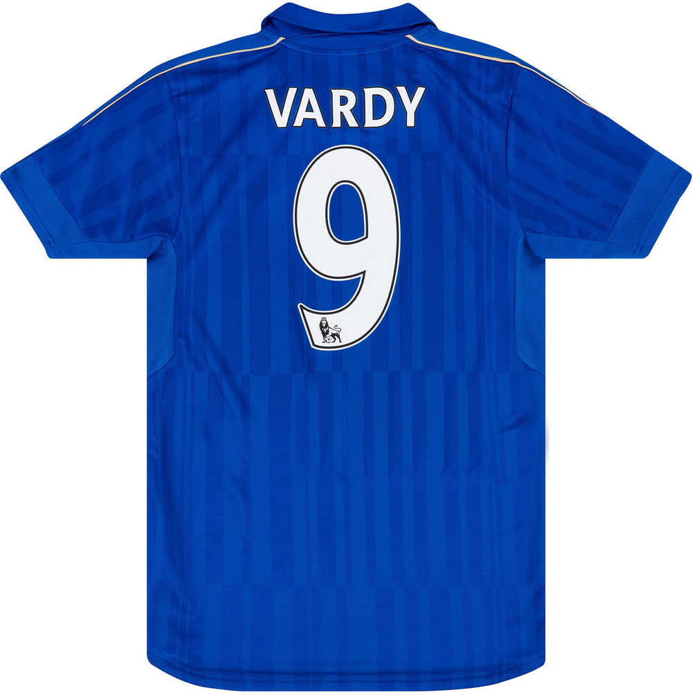 2016-17 Leicester Home Shirt Vardy #9 *w/Tags* S