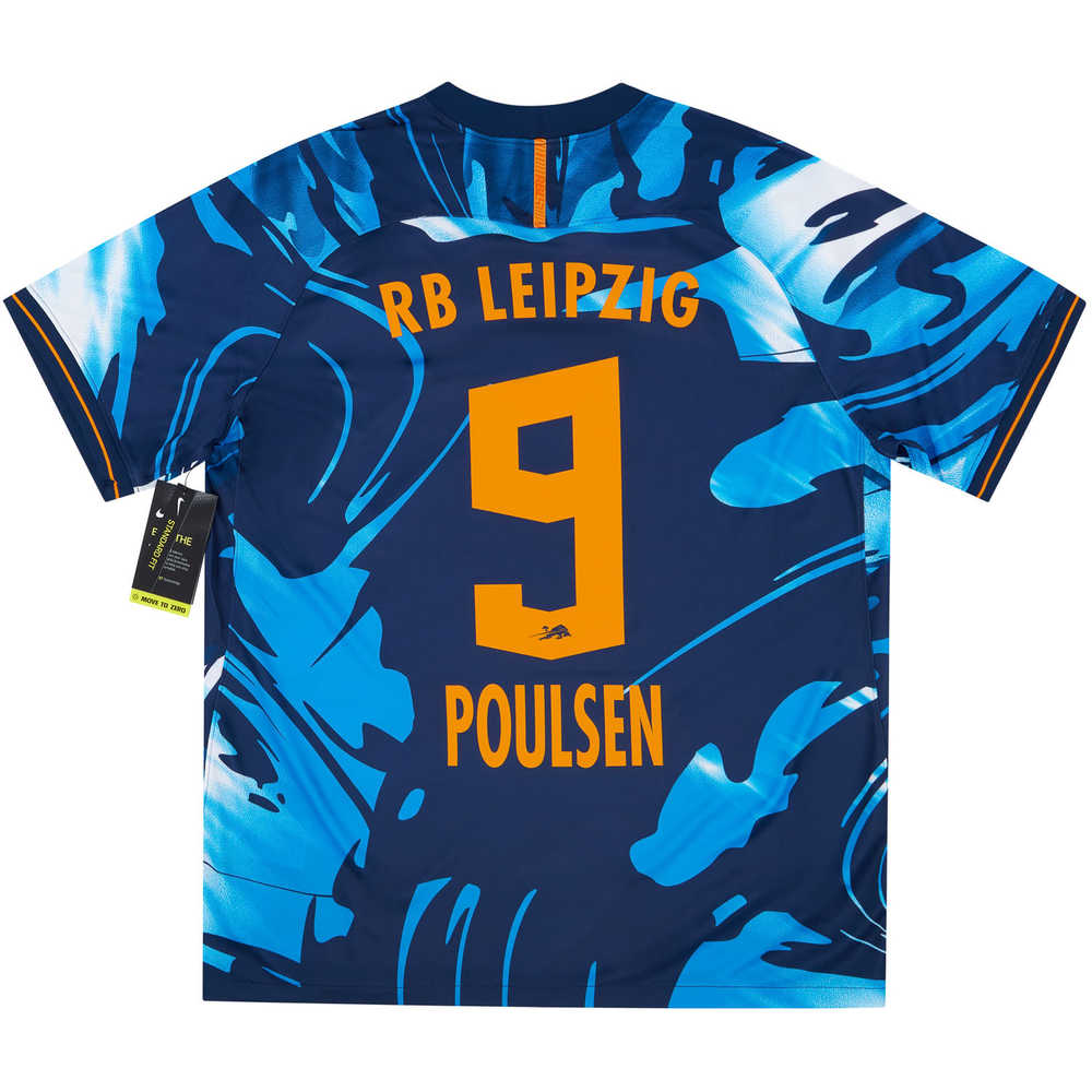 2020-21 RB Leipzig Third Shirt Poulsen #9 *w/Tags*