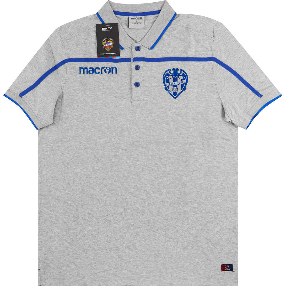 2018-19 Levante Macron Polo T-Shirt *BNIB*