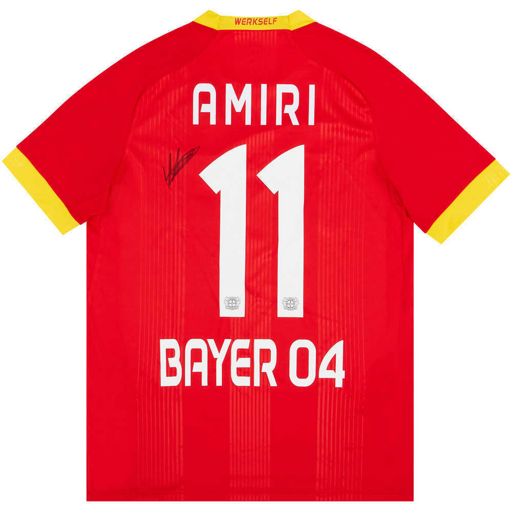 2020-21 Bayer Leverkusen Signed Away Shirt Amiri #11 *w/Tags*