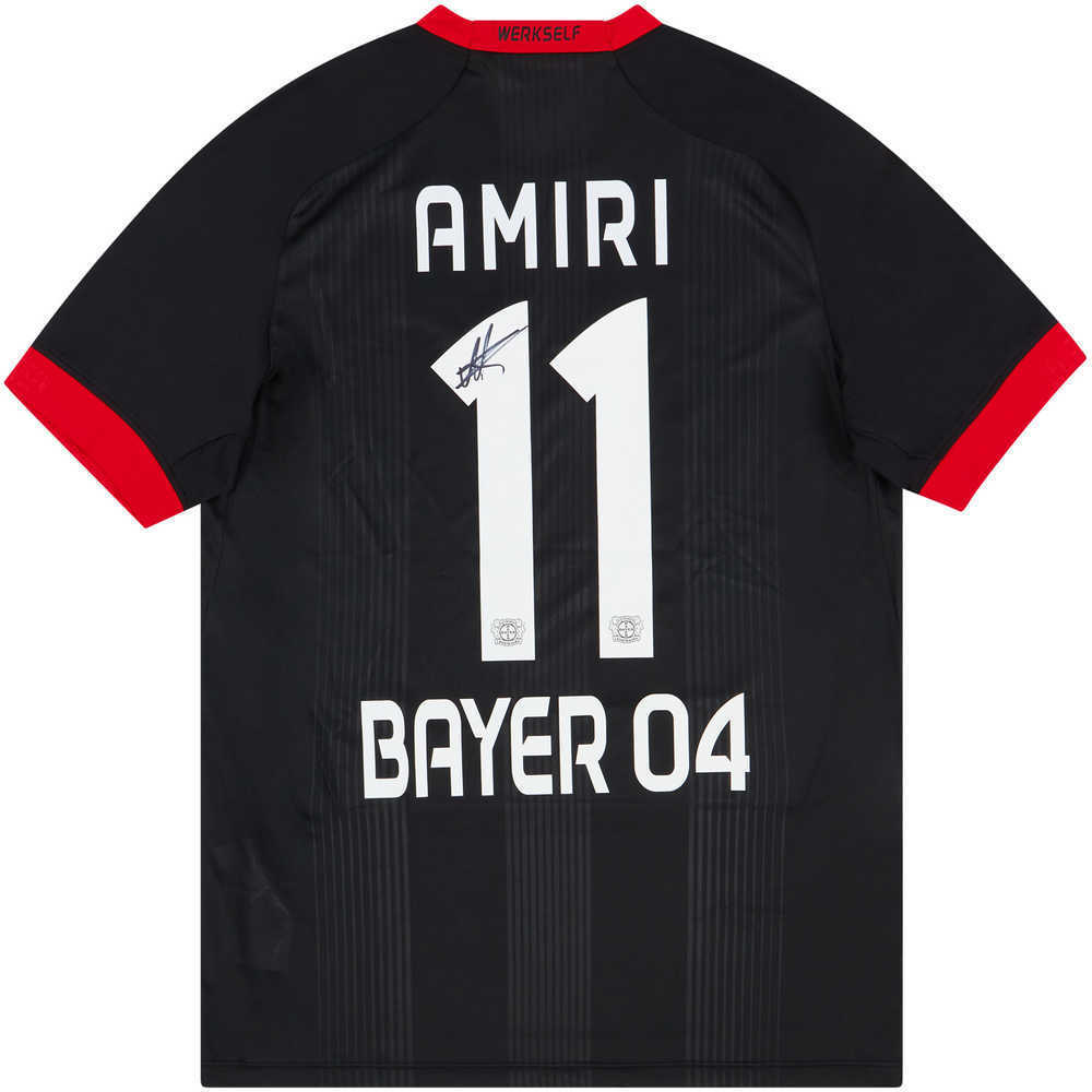 2020-21 Bayer Leverkusen Signed Home Shirt Amiri #11 *w/Tags* M