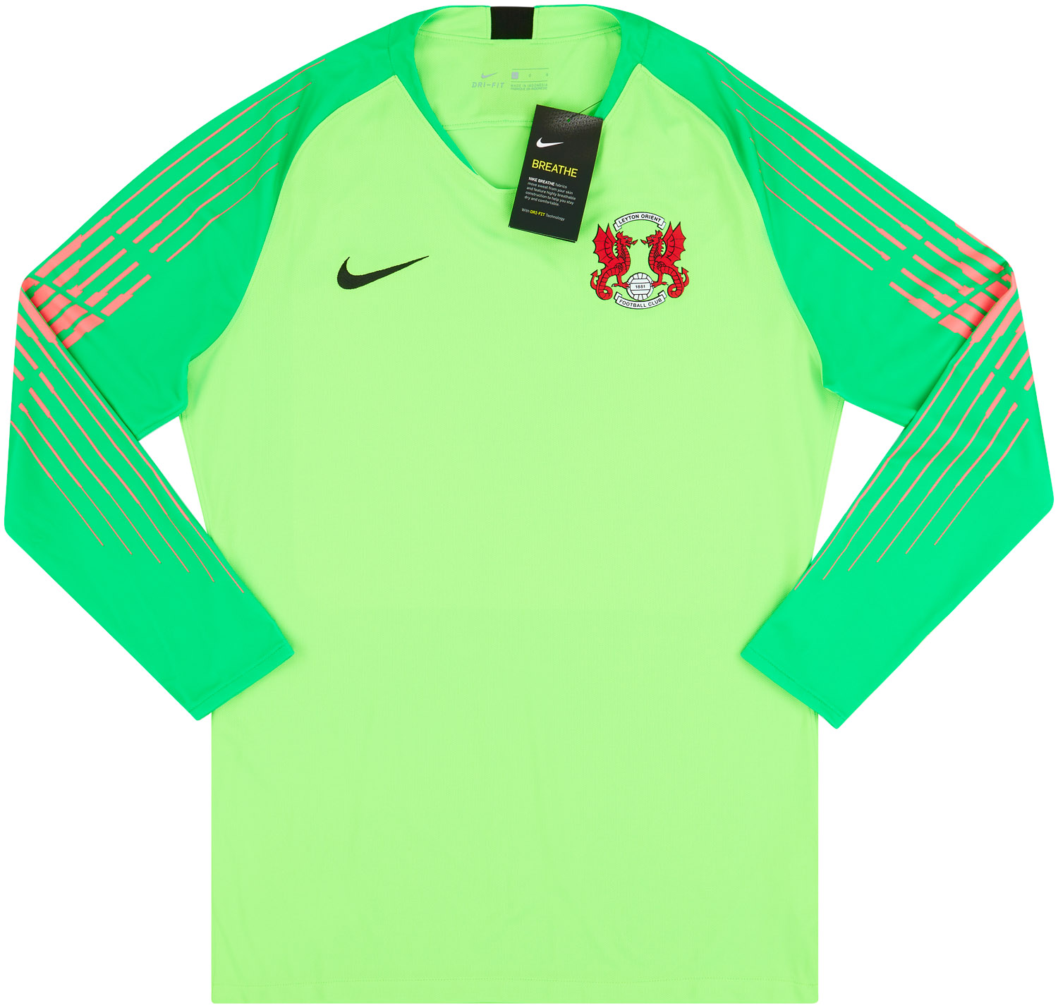 2018-19 Leyton Orient GK Shirt