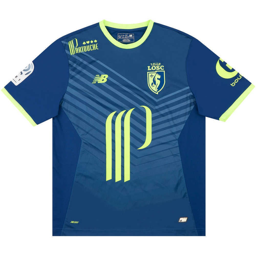 2016-17 Lille Match Issue Third Shirt El Ghazi #7