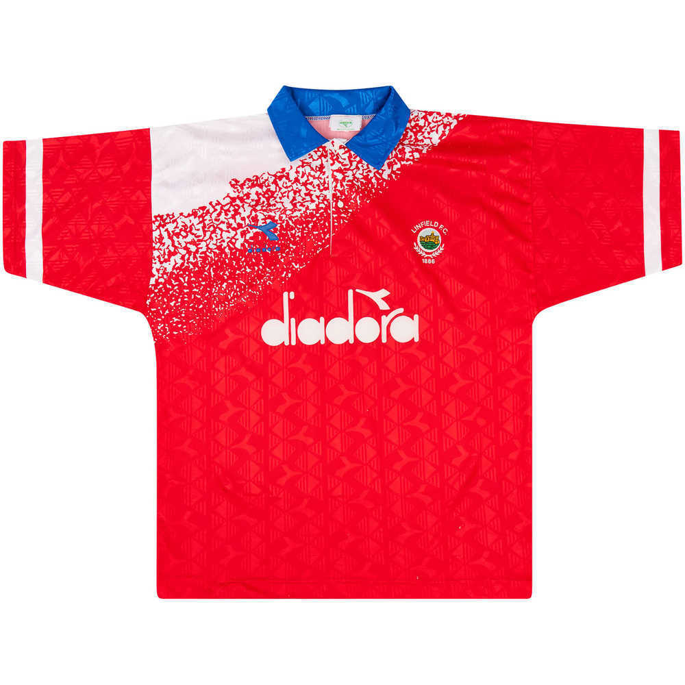 1995-96 Linfield Away Shirt (Very Good) L