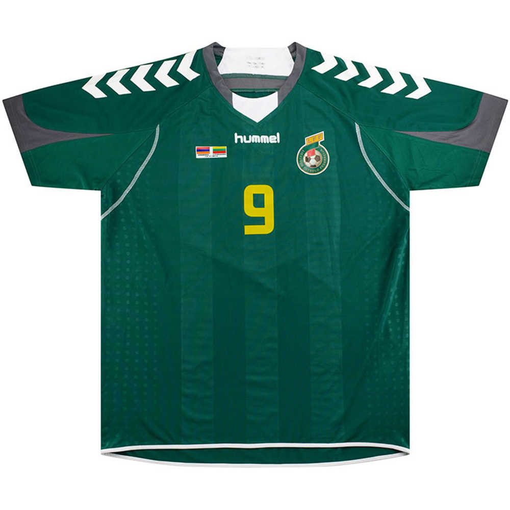 2012 Lithuania Match Issue Away Shirt #9 (Rimkevičius) v Armenia