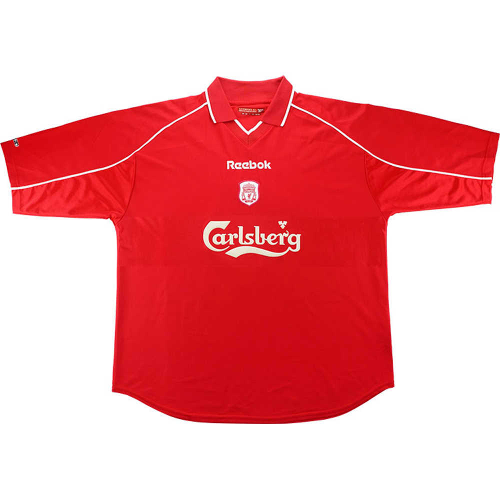 2000-02 Liverpool Home Shirt (Excellent) XL