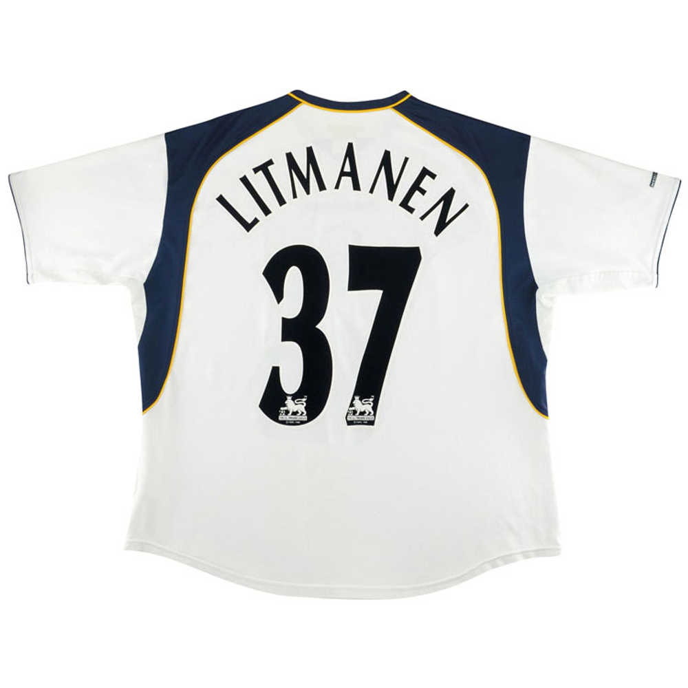 2001-03 Liverpool Away Litmanen #37 (Excellent) XL