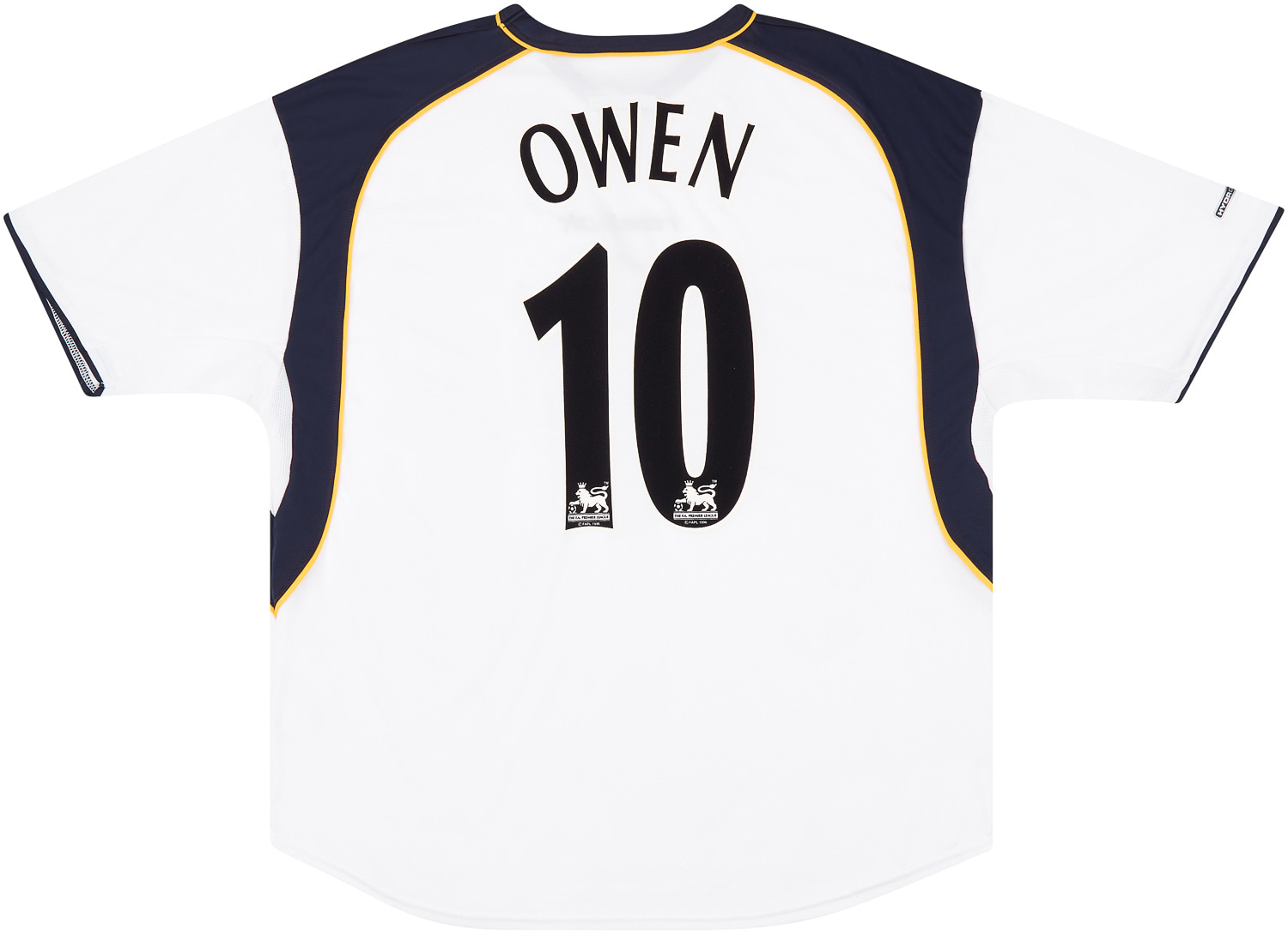 2001-03 Liverpool Away Owen #10 (Very Good) XL