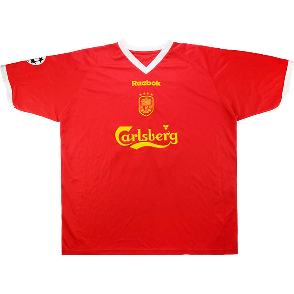 2001-03 Liverpool European Shirt (Very Good) L
