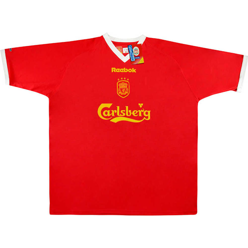 2001-02 Liverpool European Shirt *w/Tags* XL