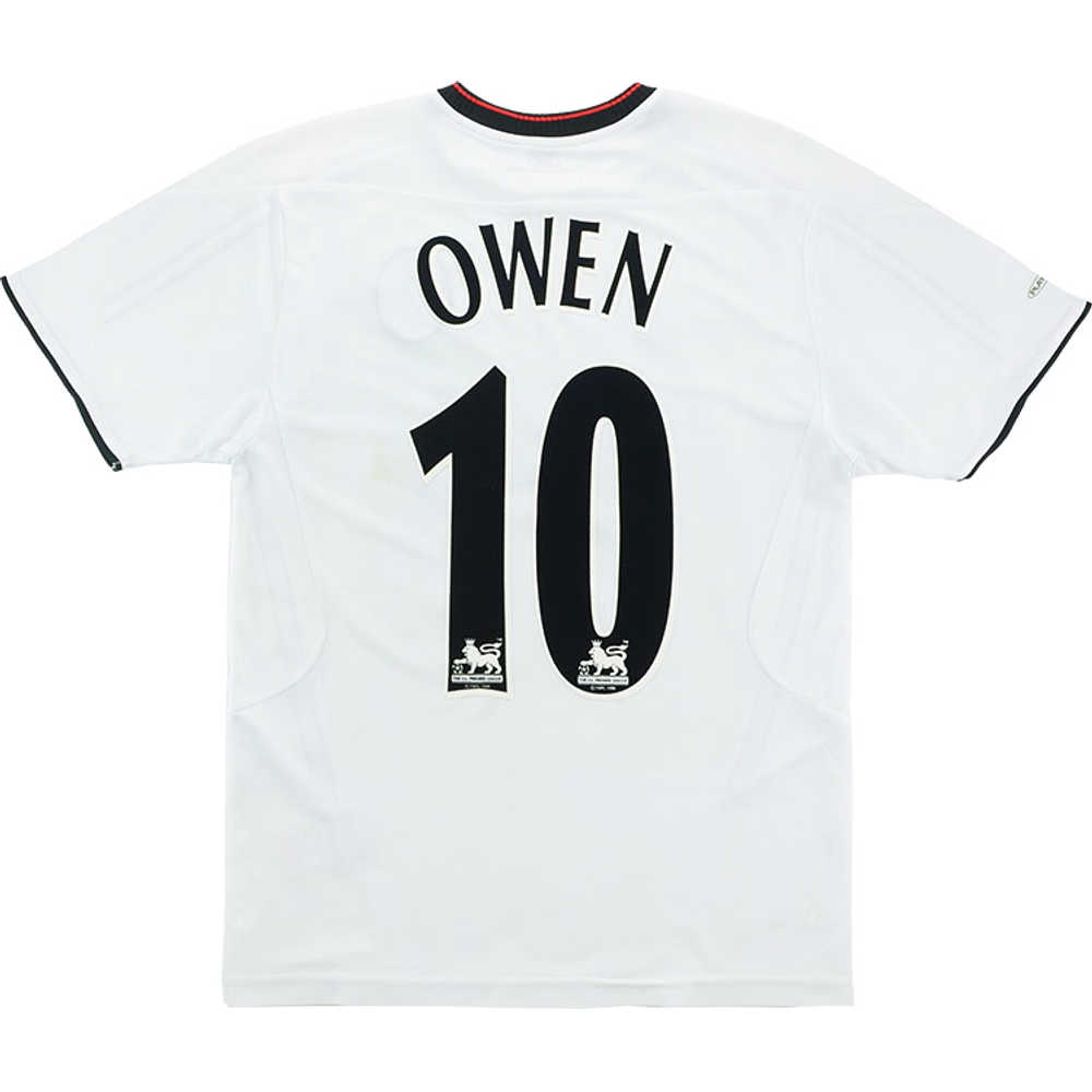2004-05 Liverpool Third Shirt Owen #10 (Very Good) XXL