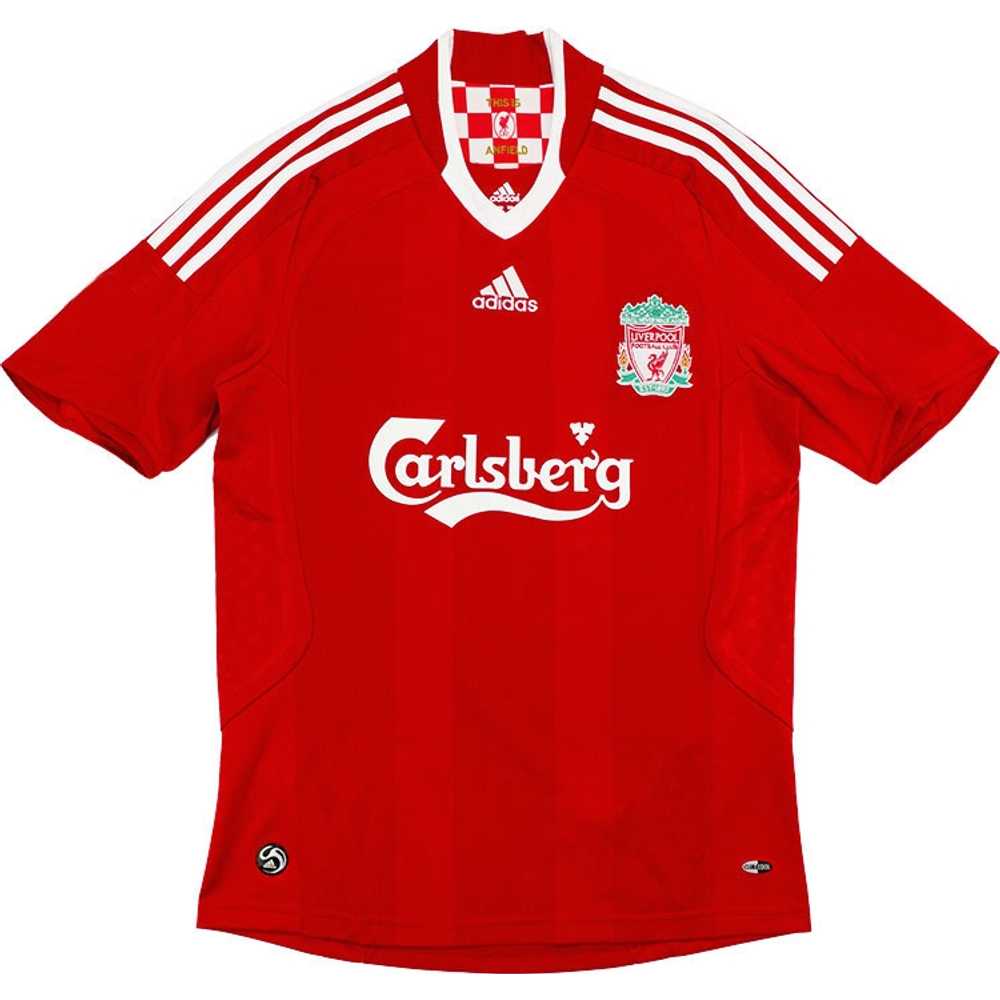 2008-10 Liverpool Home Shirt (Excellent) XL.Boys