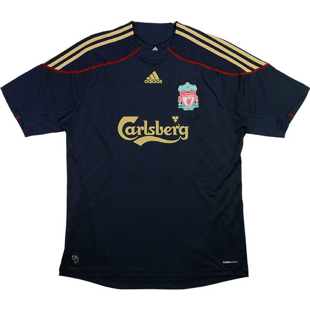 2009-10 Liverpool Away Shirt (Excellent) XL
