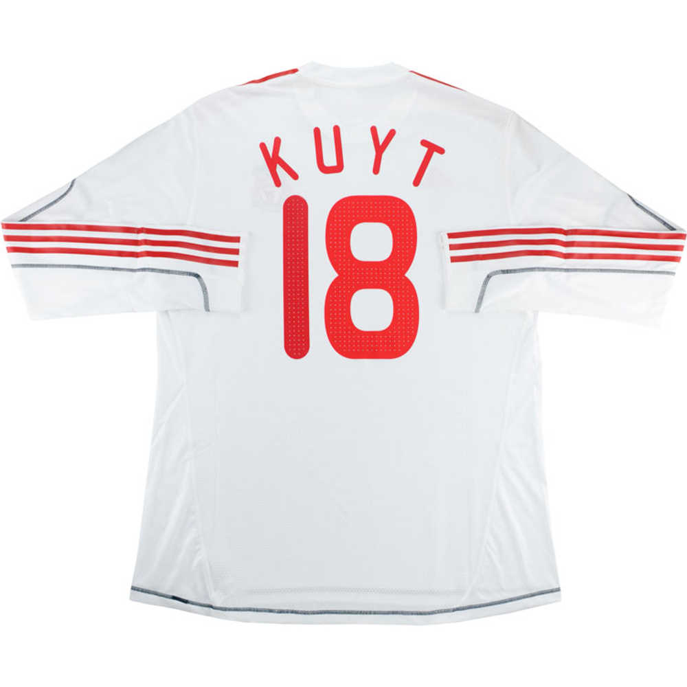 2009-10 Liverpool European Player Issue Third L/S Shirt Kuyt #18 *w/Tags* XXL