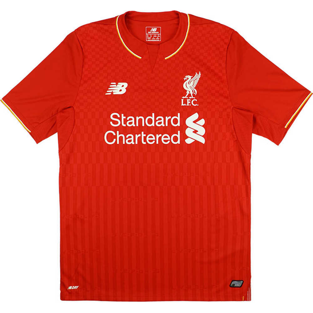 2015-16 Liverpool Home Shirt (Excellent) S