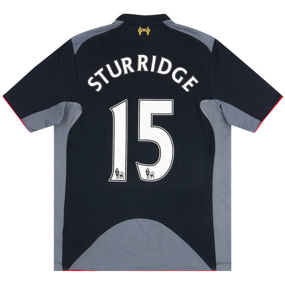 2012-13 Liverpool Away Shirt Sturridge #15 (Excellent) S