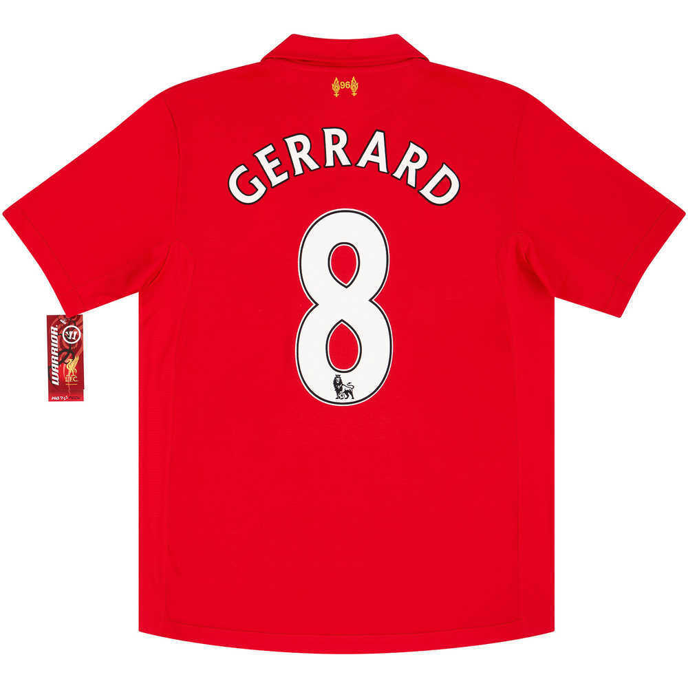 2012-13 Liverpool Home Shirt Gerrard #8 *w/Tags*