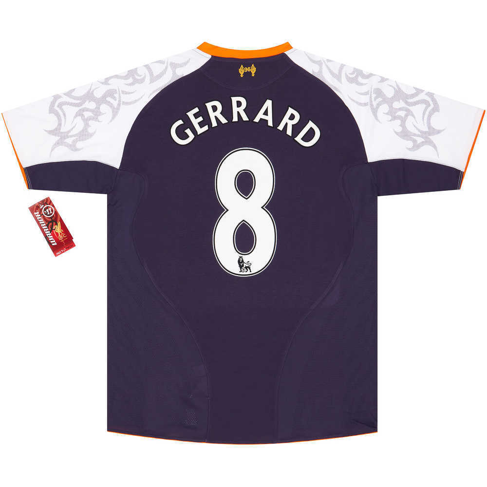 2012-13 Liverpool Third Shirt Gerrard #8 *w/Tags*
