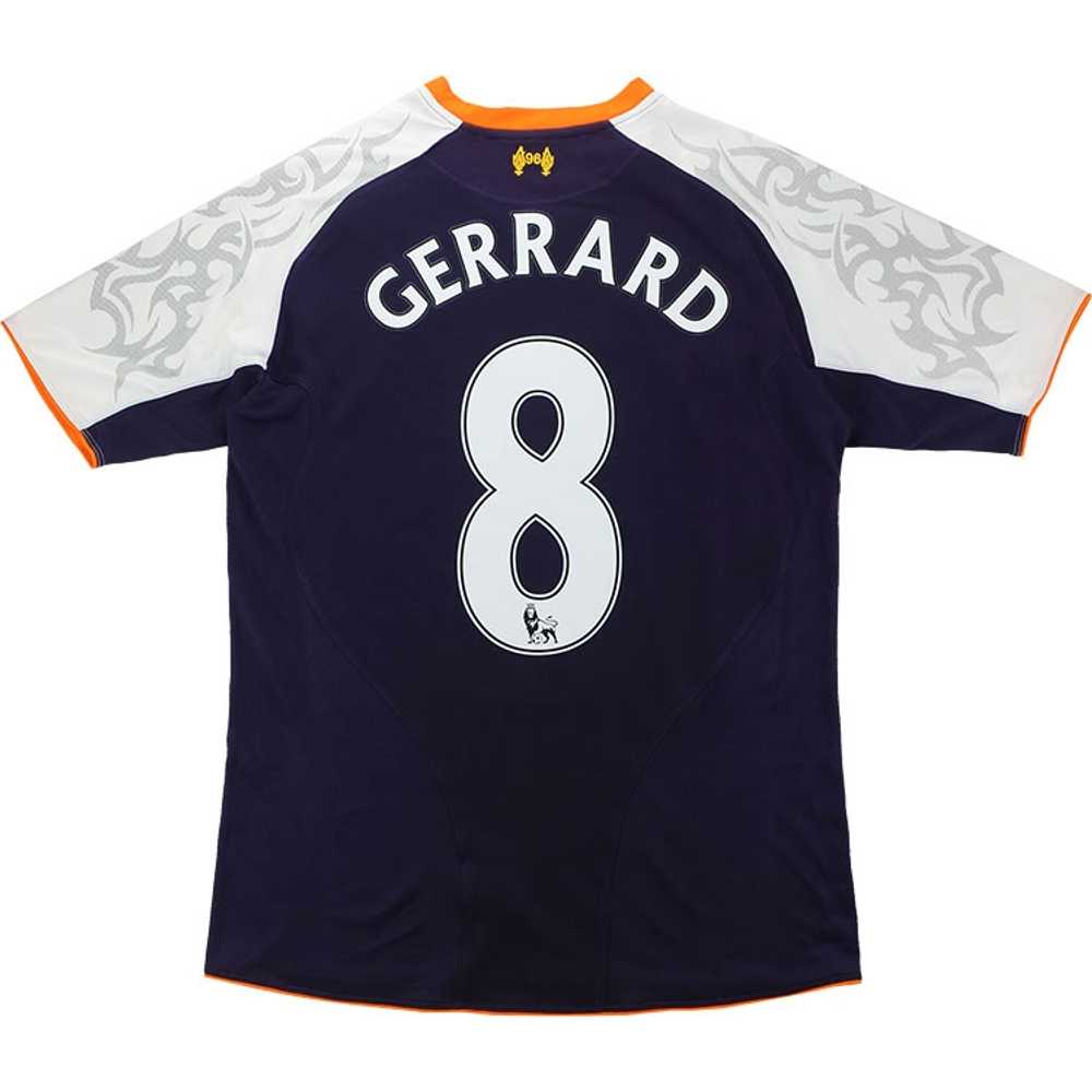 2012-13 Liverpool Third Shirt Gerrard #8 (Excellent) XL