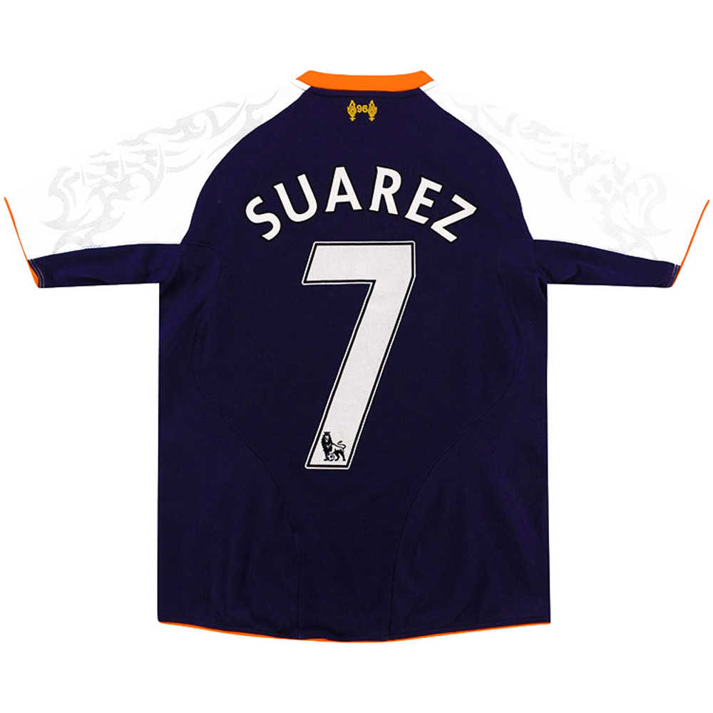 2012-13 Liverpool Third Shirt Suarez #7 (Excellent) L