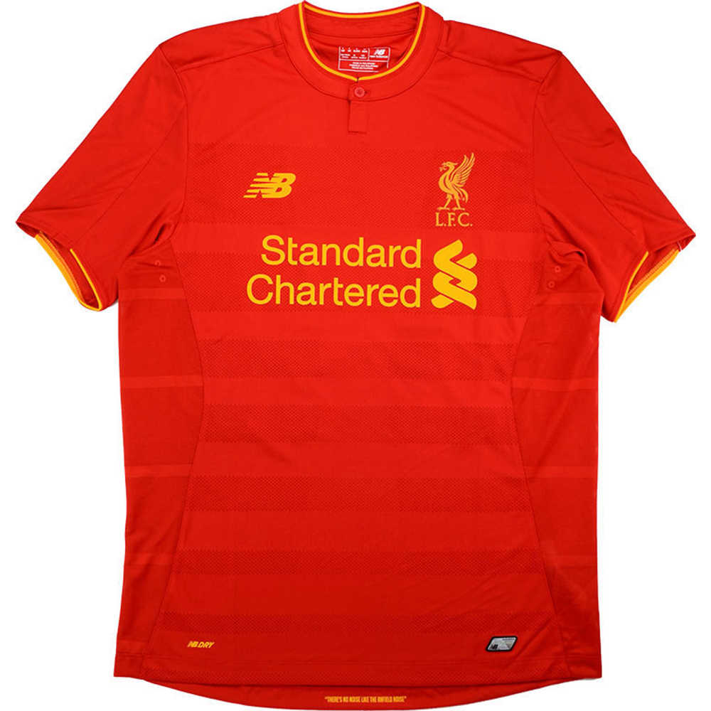 2016-17 Liverpool Home Shirt (Excellent) L.Boys