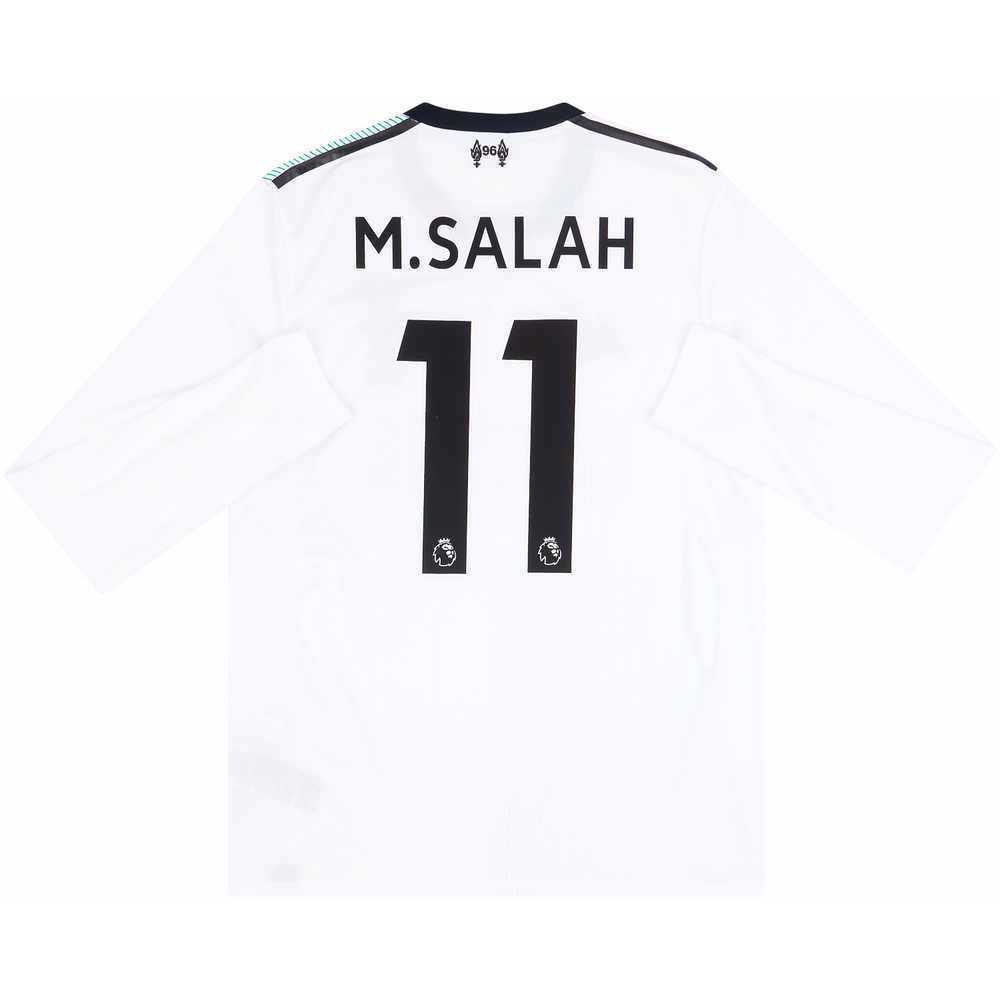 2017-18 Liverpool Away L/S Shirt M.Salah #11 (Excellent) S