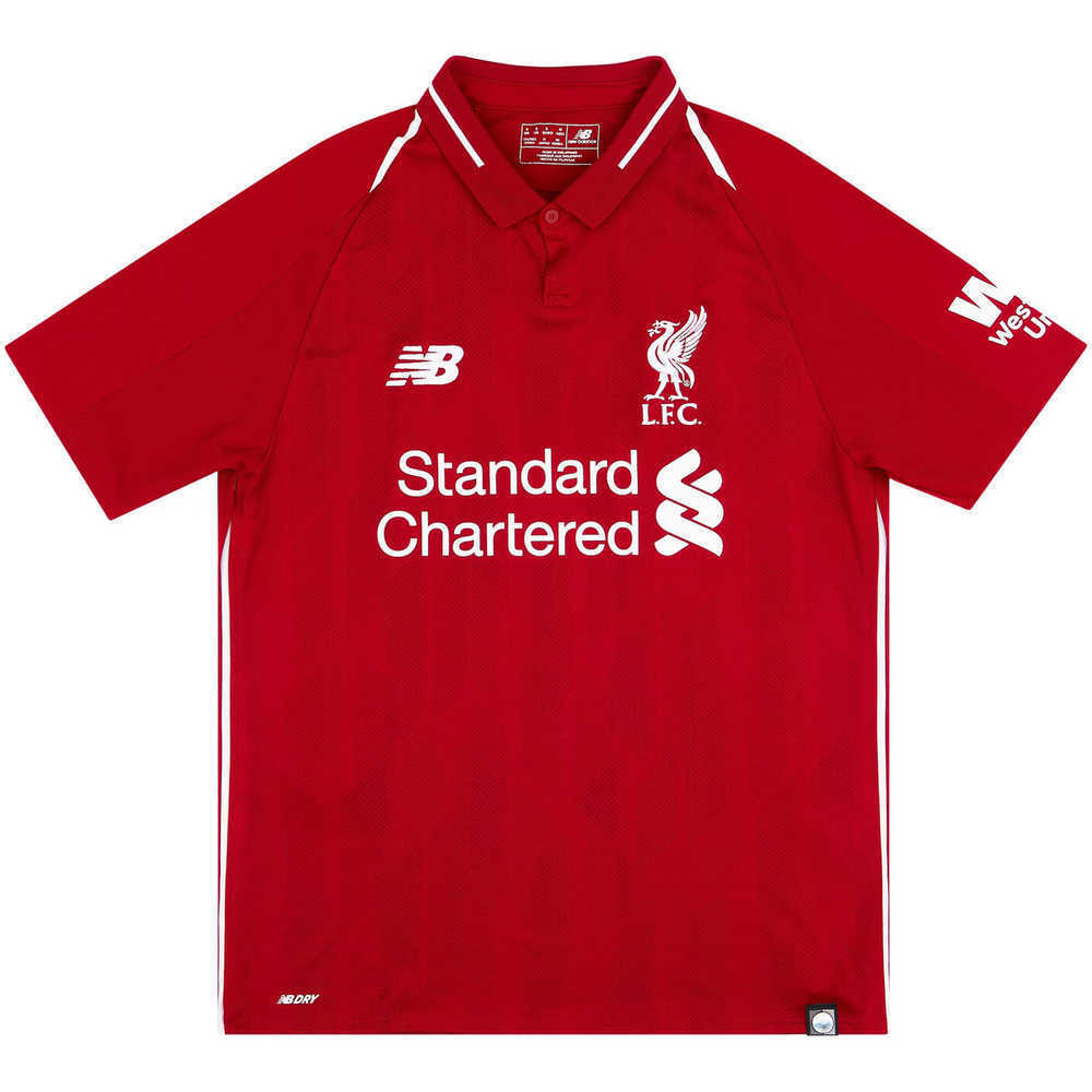 2018-19 Liverpool Home Shirt (Excellent) L