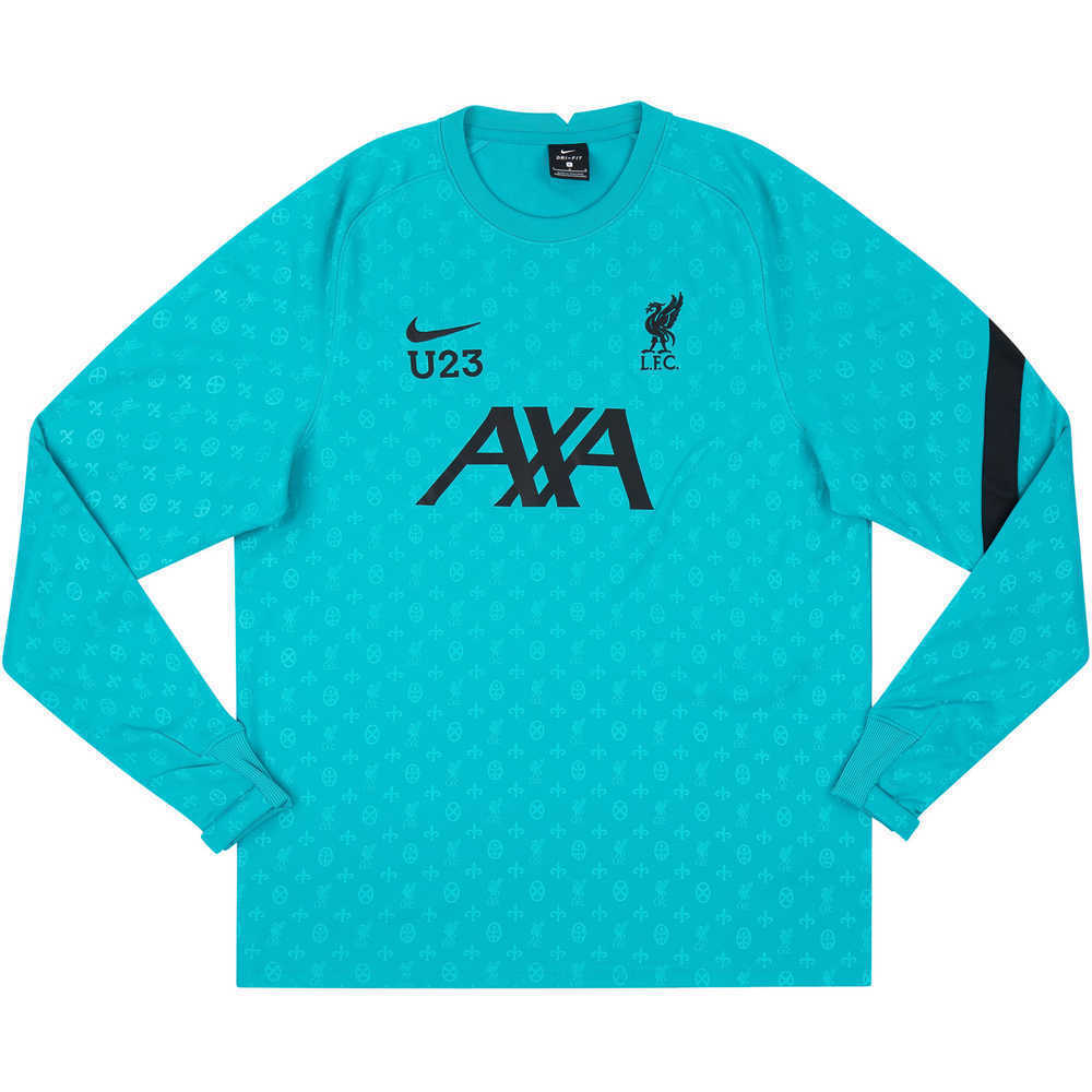 2020-21 Liverpool U23 Player Issue Pre-Match Training Sweat Top *As New*