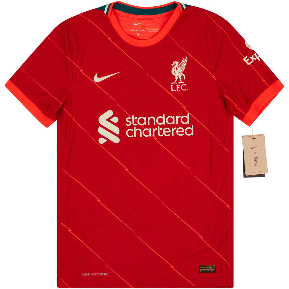 2021-22 Liverpool Player Issue Authentic Home Shirt *w/Tags* S