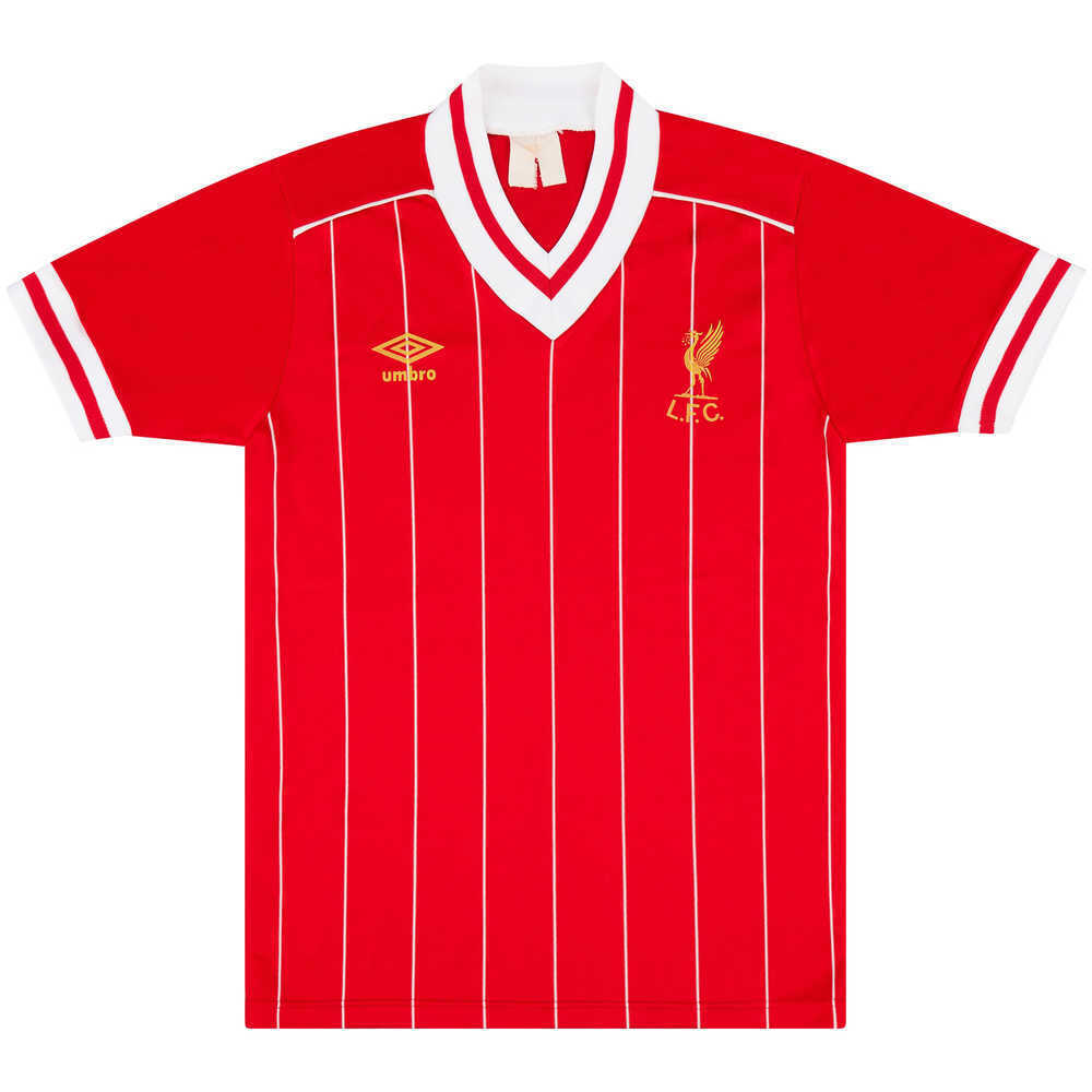 1982-85 Liverpool Home Shirt (Very Good) S