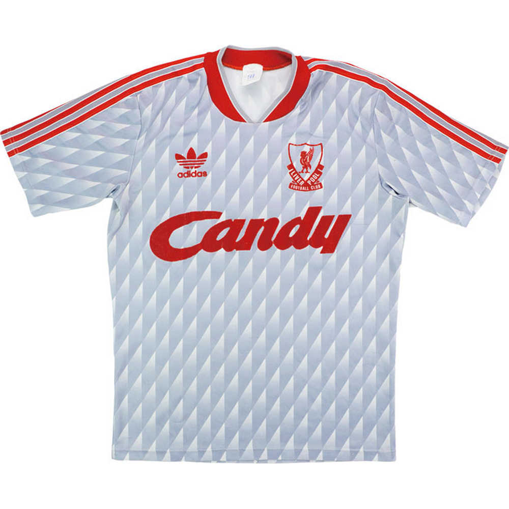 1989-91 Liverpool Away Shirt (Very Good) M/L
