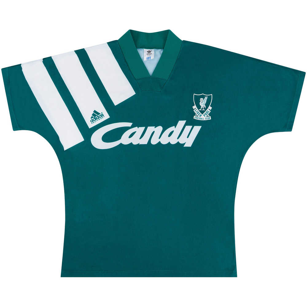 1991-92 Liverpool Away Shirt (Very Good) M