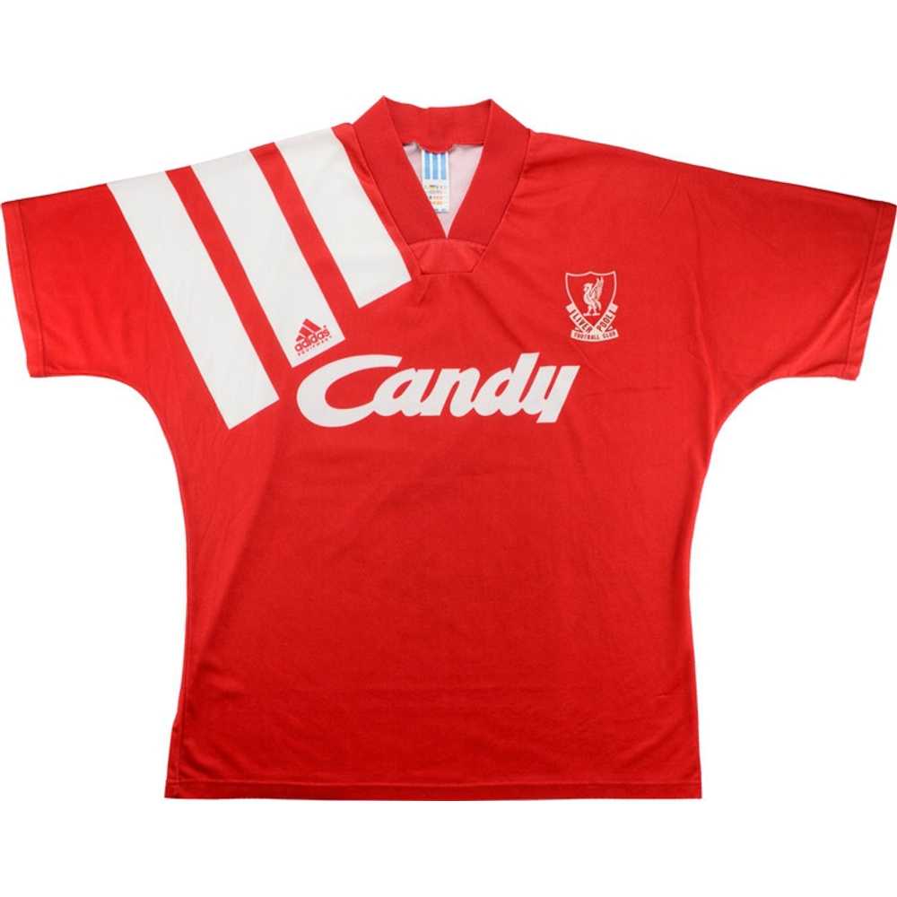 1991-92 Liverpool Home Shirt (Good) S