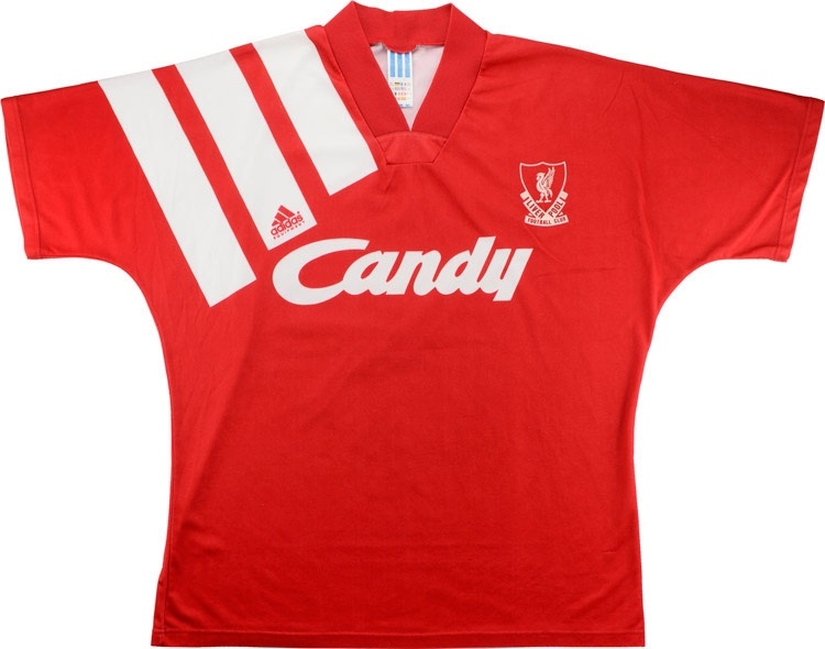 1991-92 Liverpool Home Shirt