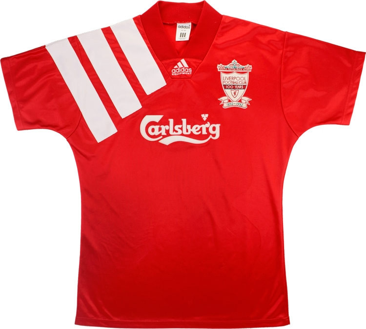 1992-93 Liverpool Centenary Home Shirt
