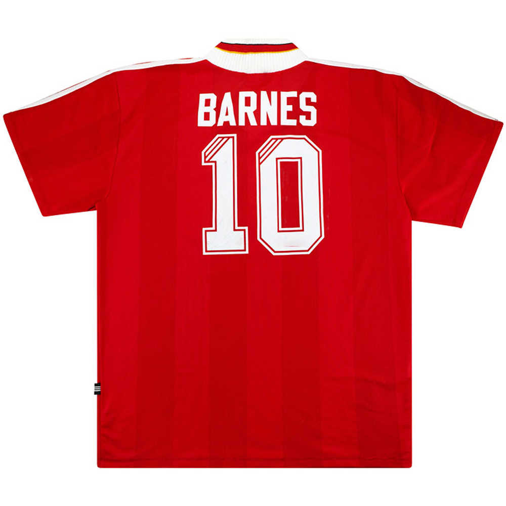 1995-96 Liverpool Home Shirt Barnes #10 (Very Good) XL