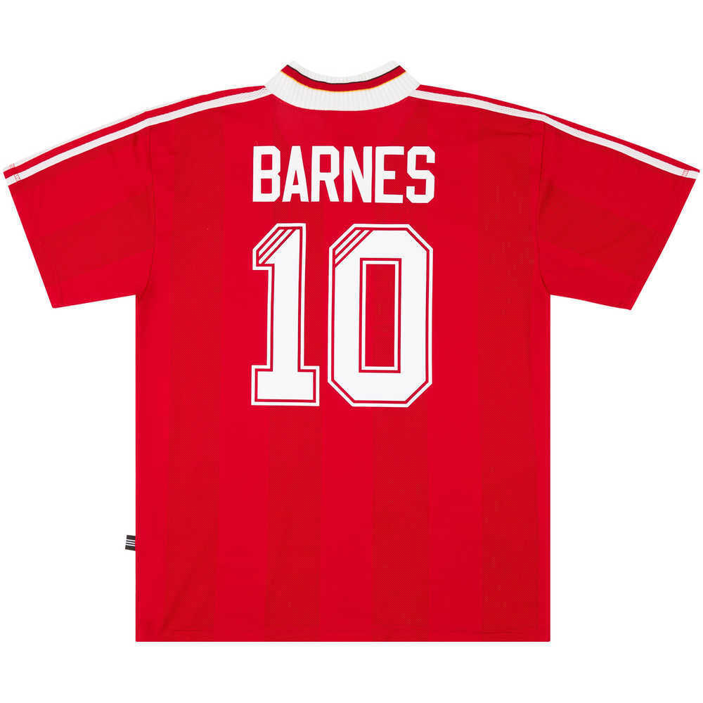 1995-96 Liverpool Home Shirt Barnes #10 (Excellent) XL