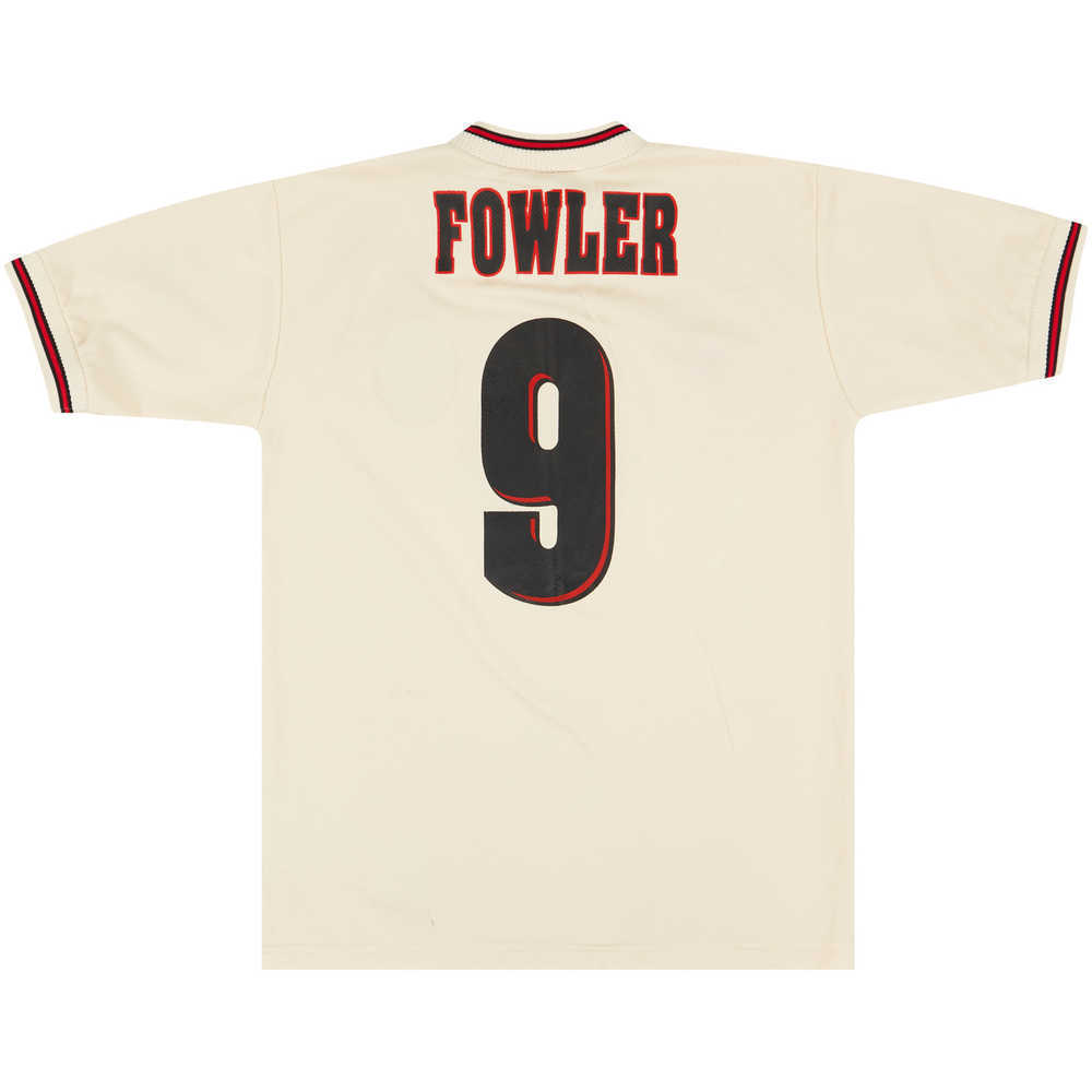 1996-97 Liverpool Away Shirt Fowler #9 (Very Good) Y