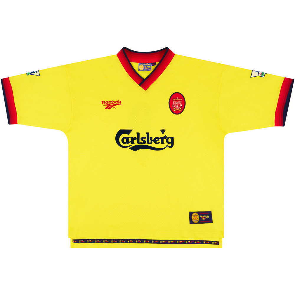 1997-99 Liverpool Away Shirt #9 (Fowler) (Excellent) L
