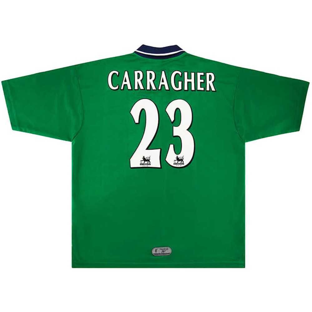 1999-00 Liverpool Away Shirt Carragher #23 (Very Good) S