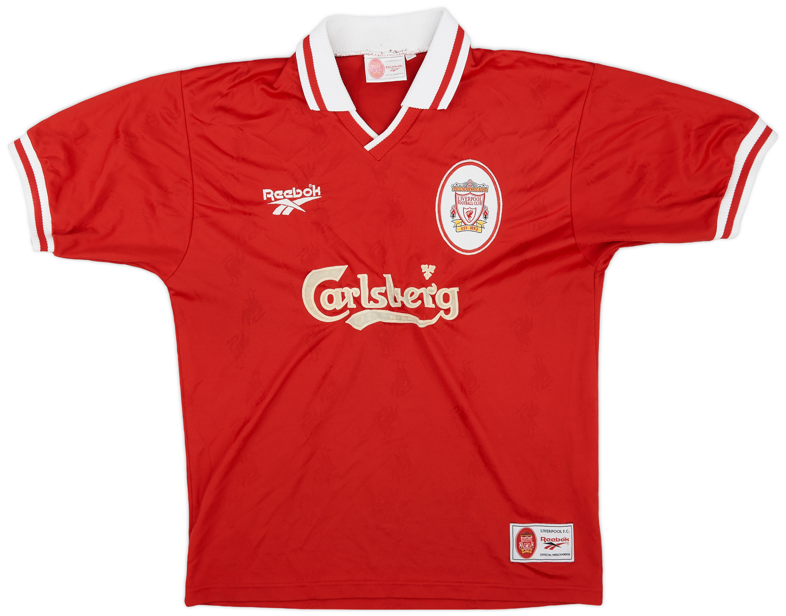 1996-98 Liverpool Home Shirt - 6/10 - ()