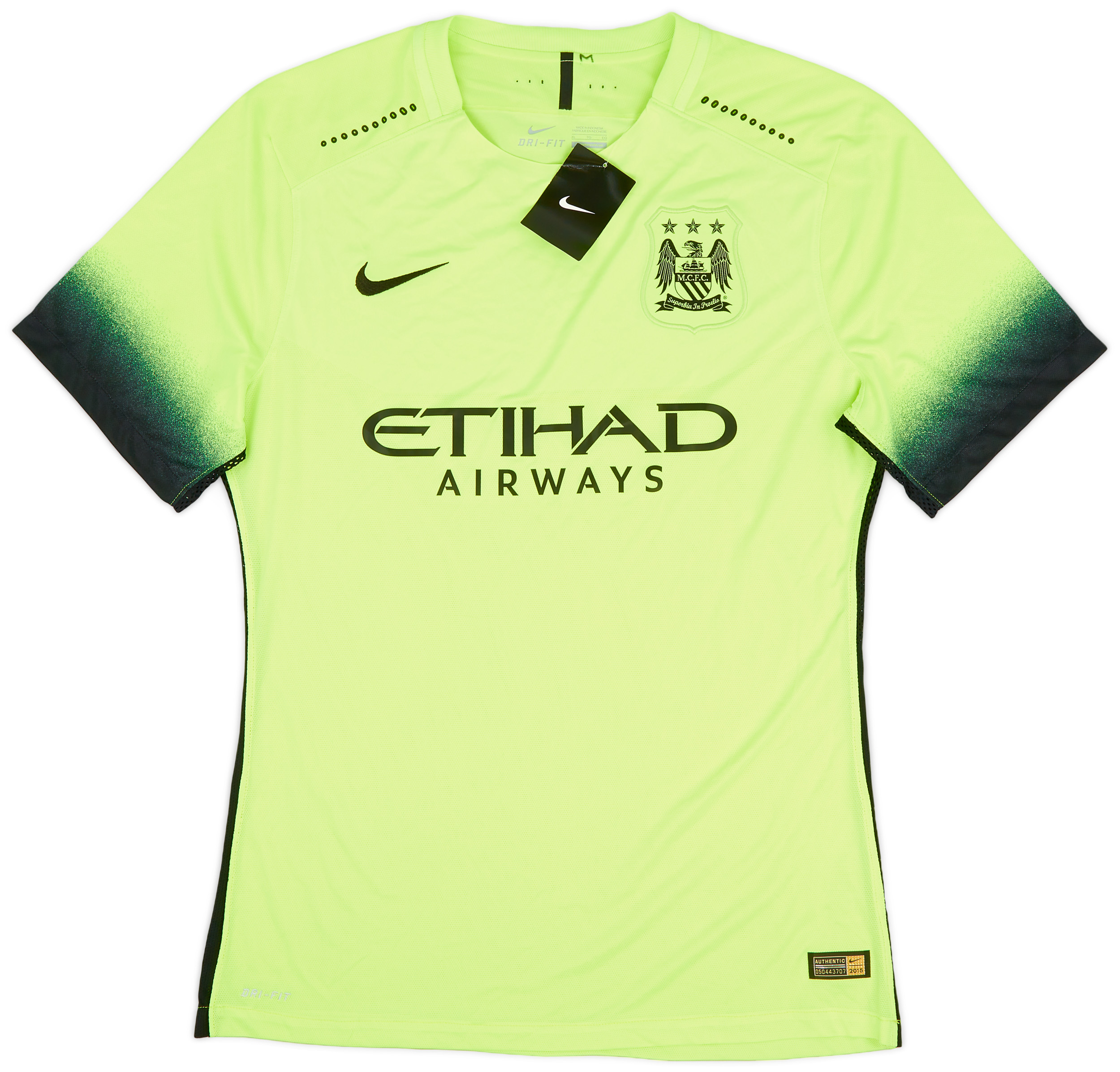 2015-16 Manchester City Player Issue Third Shirt ()
