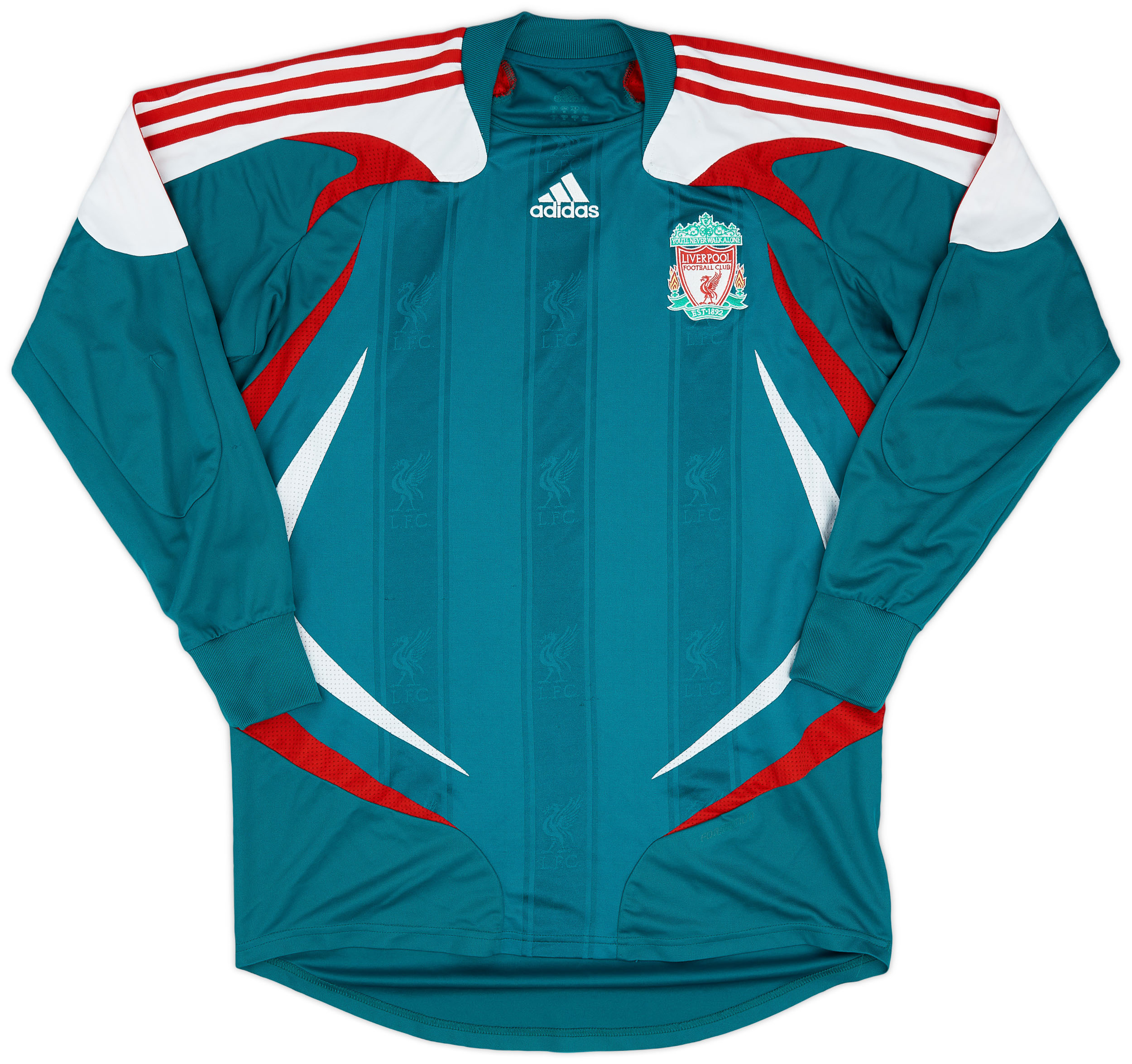 2007-08 Liverpool Player Issue GK Shirt - 8/10 - ()