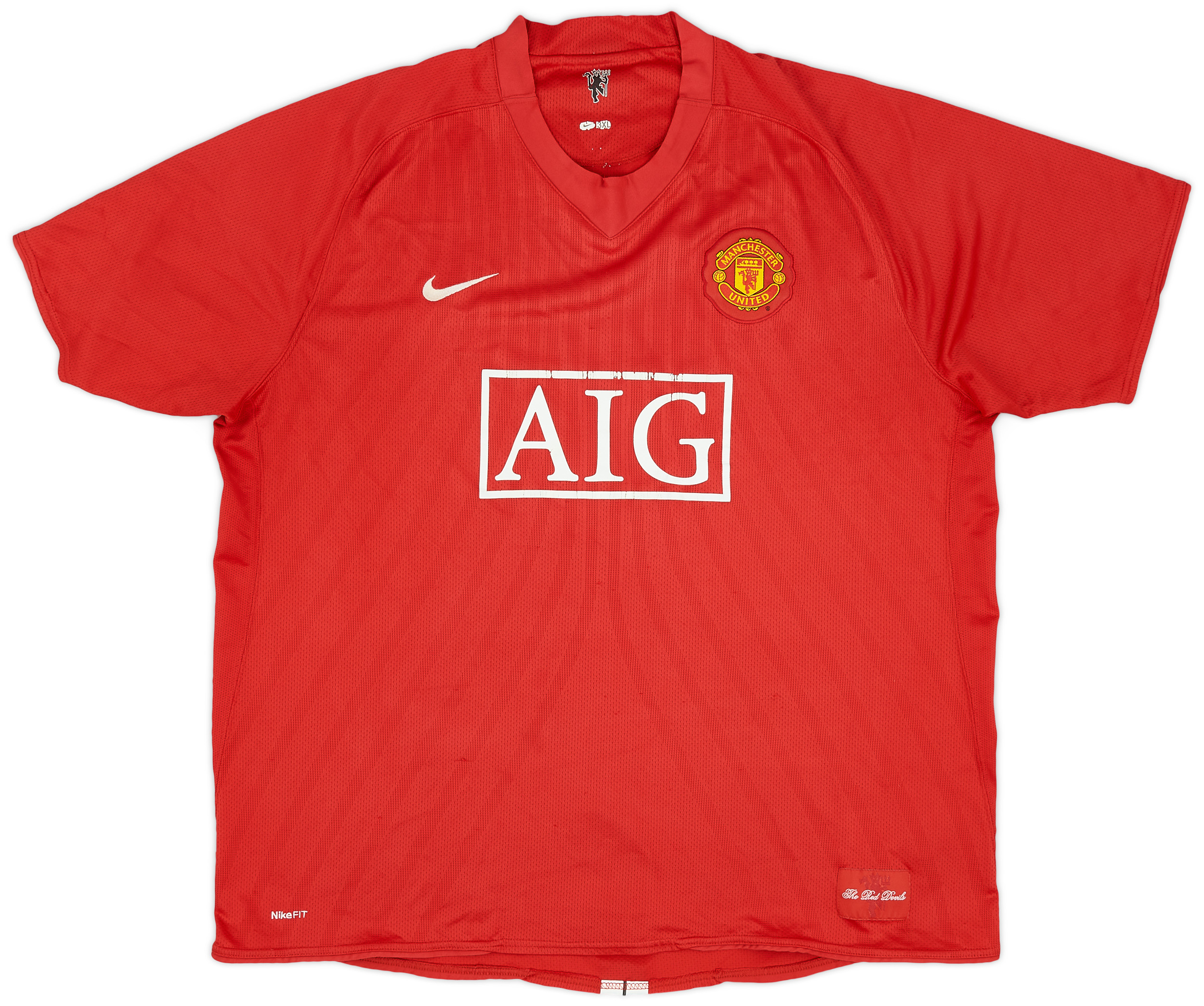 2007-09 Manchester United Home Shirt - 5/10 - ()