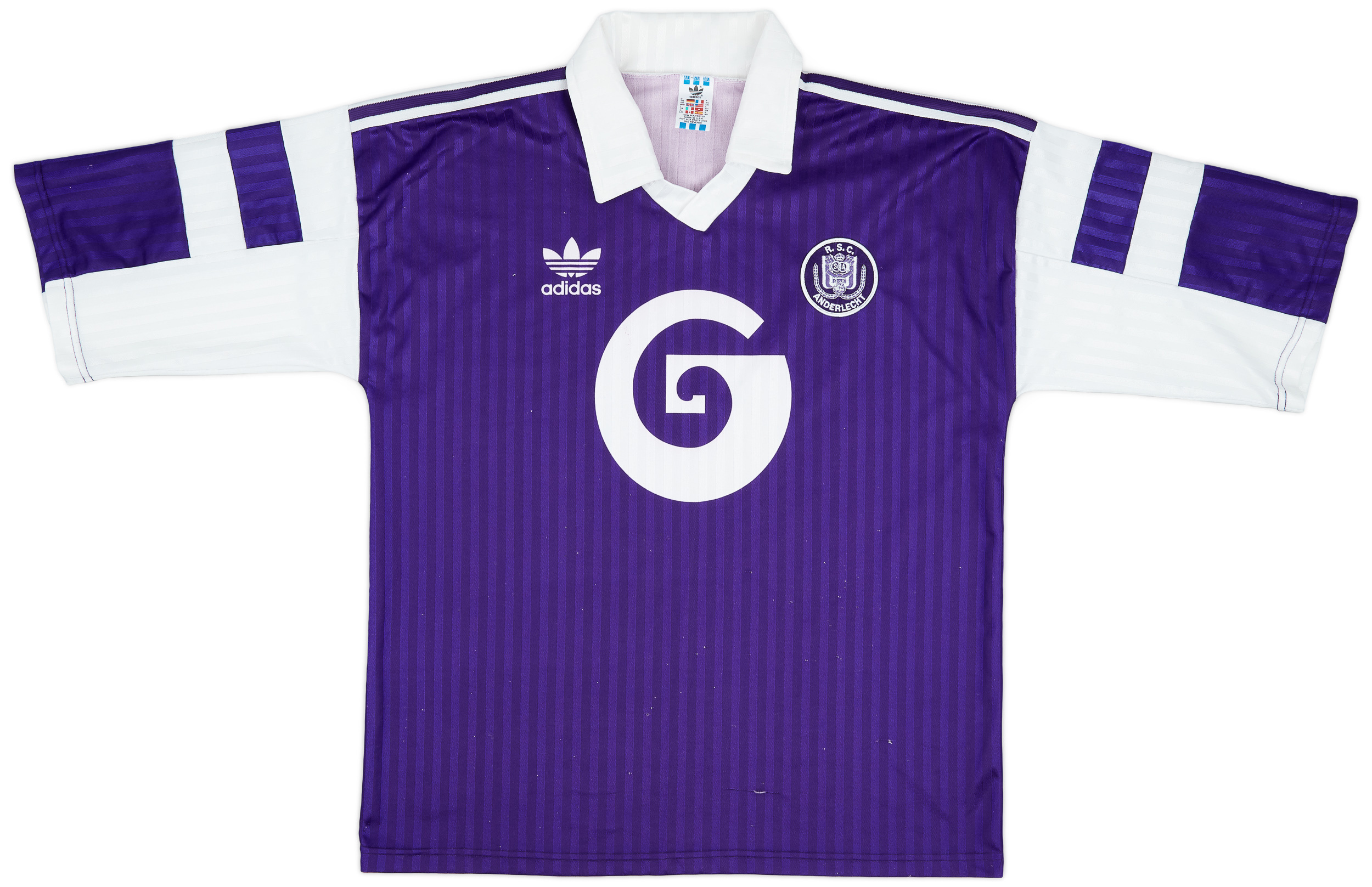 1989-91 Anderlecht Home Shirt - 8/10 - (/)