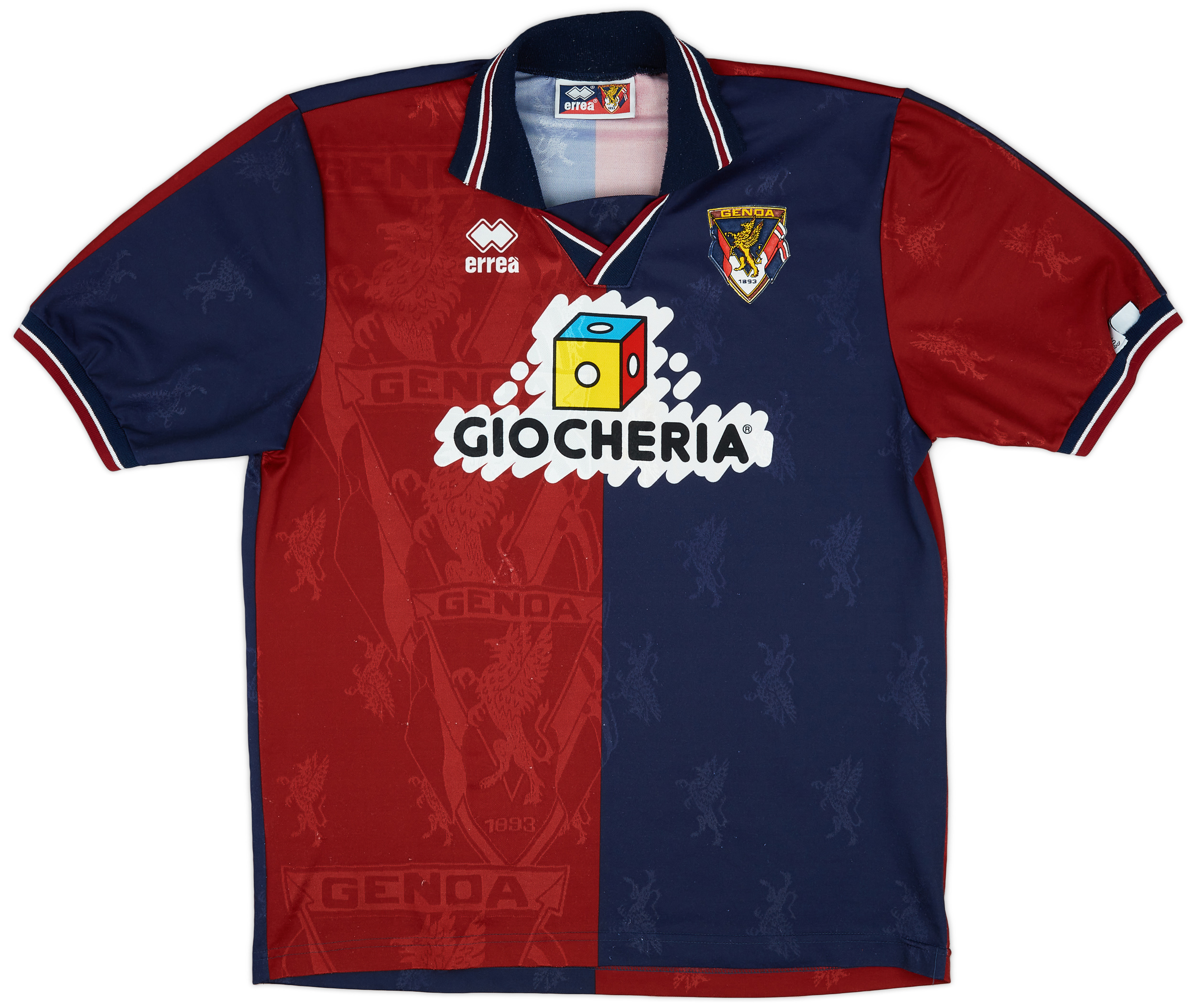 1995-96 Genoa Home Shirt - 8/10 - ()