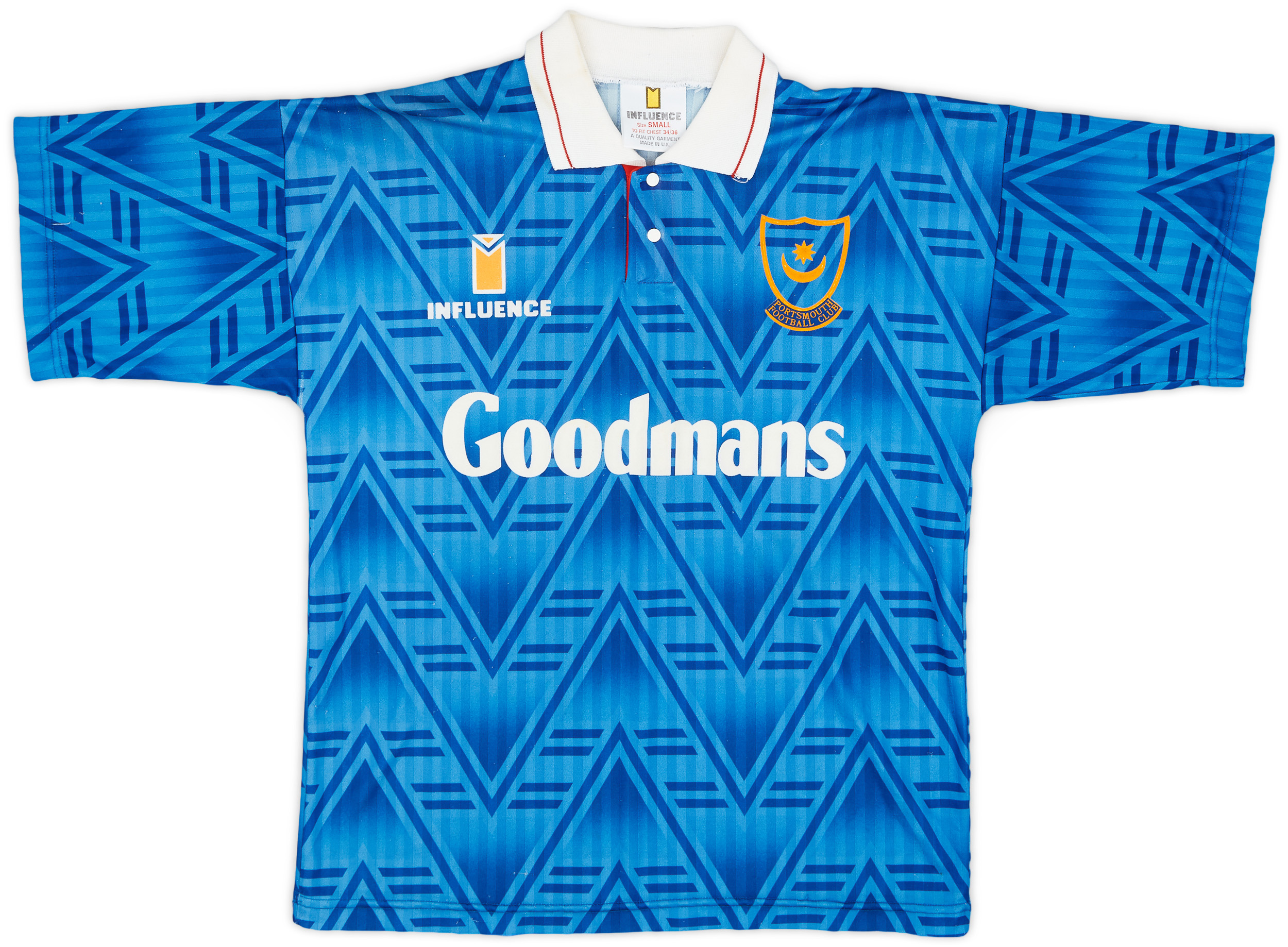 1991-93 Portsmouth Home Shirt - 6/10 - ()