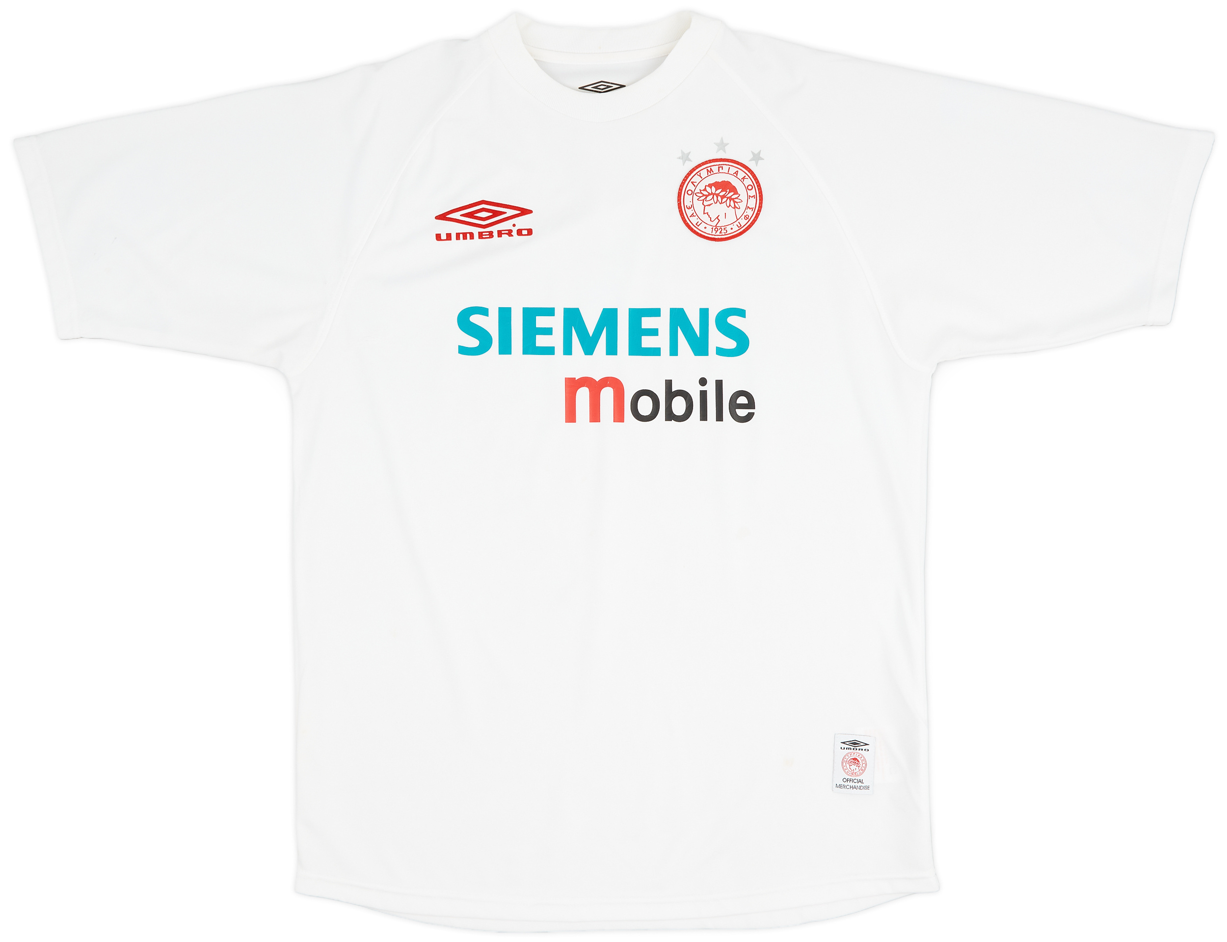 2001-02 Olympiakos Away Shirt - 8/10 - ()