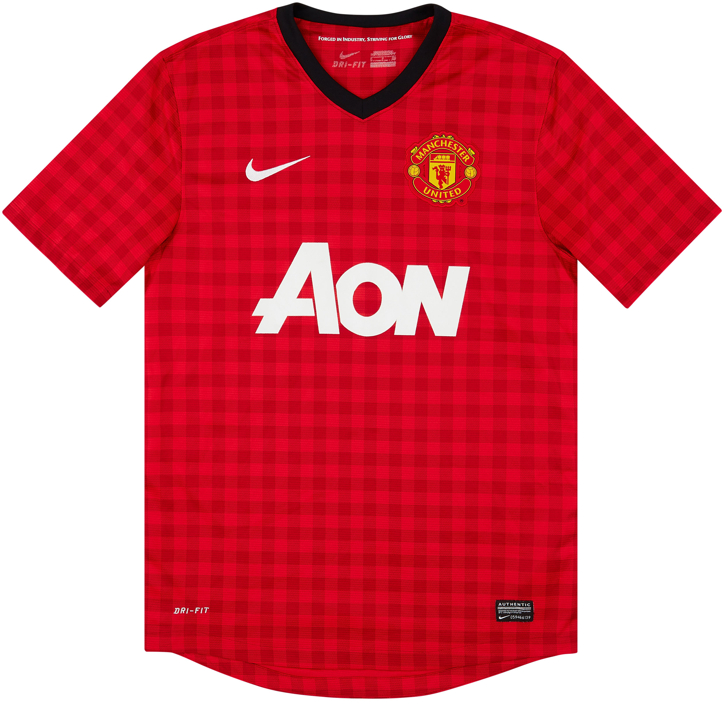 2012-13 Manchester United Home Shirt - 9/10 - ()