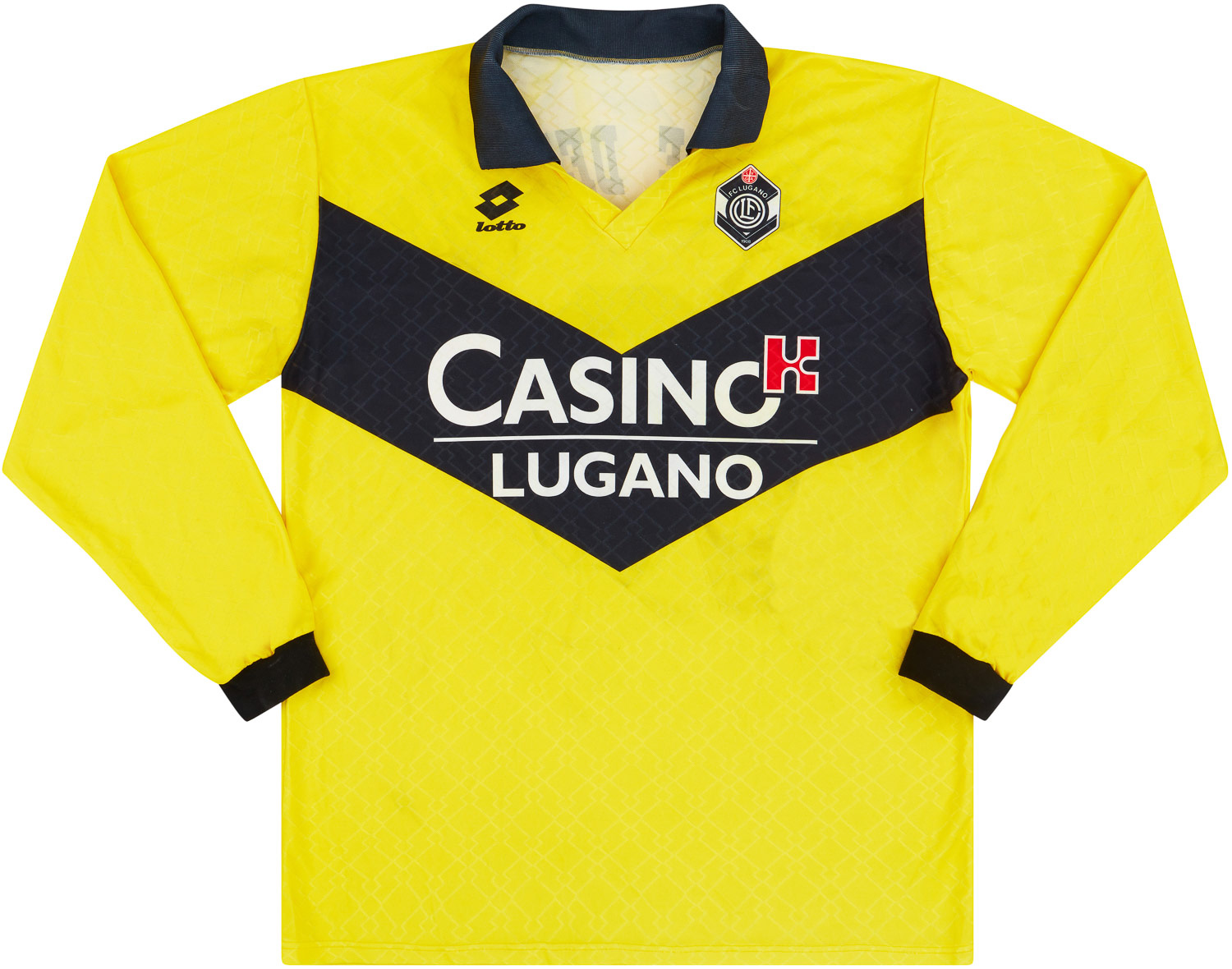 1996-97 Lugano Match Issue Third Shirt #6